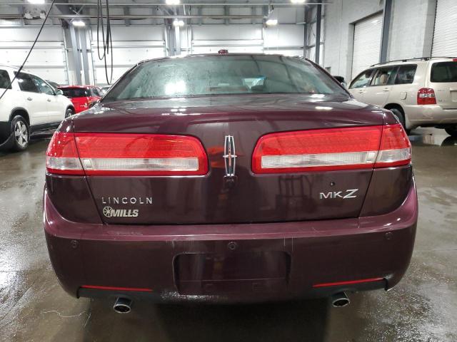 3LNHL2GC1CR828757 - 2012 LINCOLN MKZ MAROON photo 6