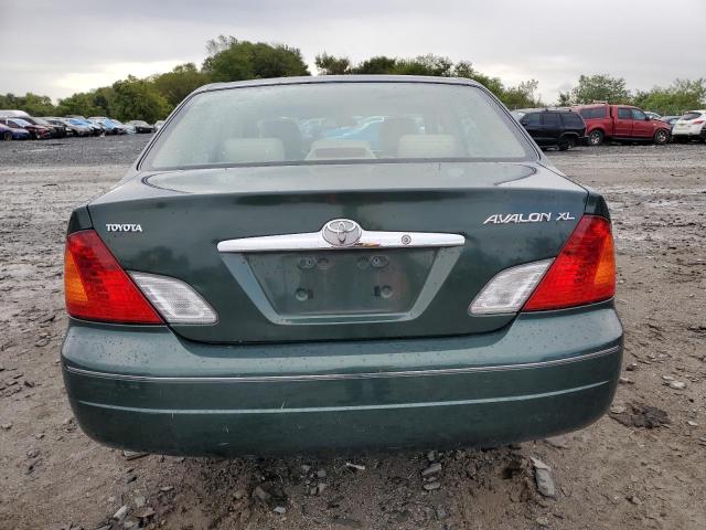 4T1BF28B9YU032549 - 2000 TOYOTA AVALON XL 绿色 照片 6