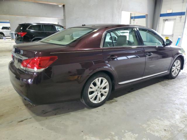 4T1BK3DB9BU424347 - 2011 TOYOTA AVALON BASE BURGUNDY photo 3