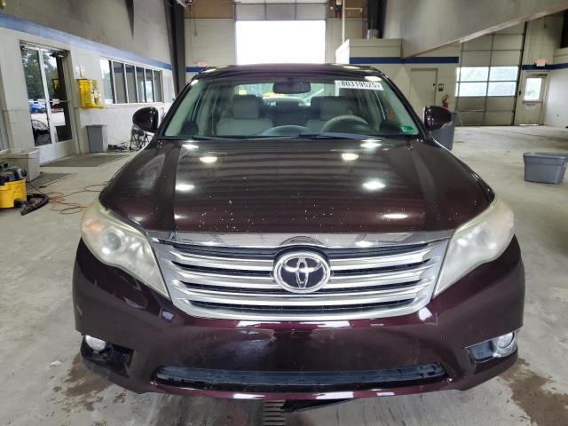 4T1BK3DB9BU424347 - 2011 TOYOTA AVALON BASE BURGUNDY photo 5