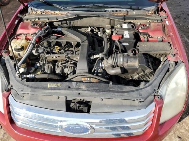 3FAHP06Z77R129521 - 2007 FORD FUSION S BURGUNDY photo 11