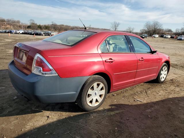 3FAHP06Z77R129521 - 2007 FORD FUSION S BURGUNDY photo 3