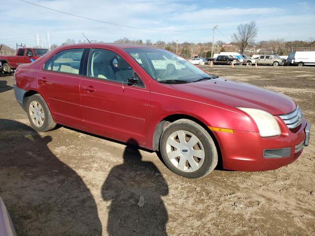 3FAHP06Z77R129521 - 2007 FORD FUSION S BURGUNDY photo 4