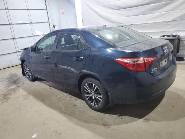 2T1BURHEXKC128630 - 2019 TOYOTA COROLLA L BLUE photo 2