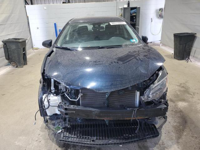 2T1BURHEXKC128630 - 2019 TOYOTA COROLLA L BLUE photo 5