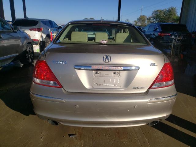 JH4KB16575C021198 - 2005 ACURA RL TAN photo 6