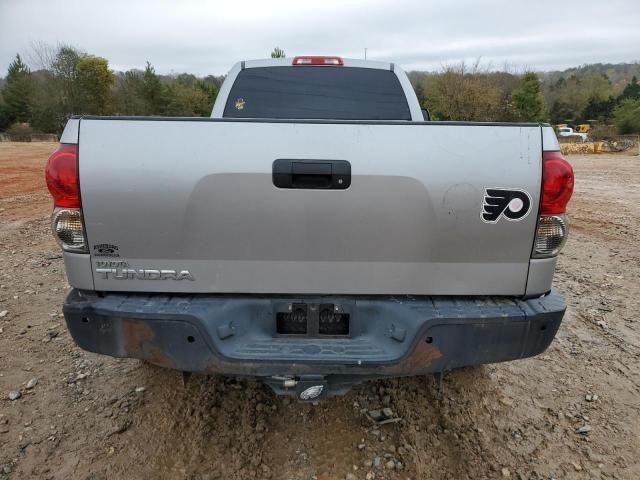 5TFLU52187X001807 - 2007 TOYOTA TUNDRA SILVER photo 6