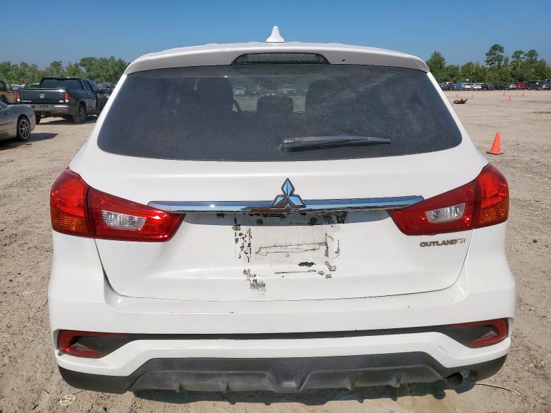 JA4AP3AU8KU034616 - 2019 MITSUBISHI OUTLANDER ES თეთრი ფოტო 6