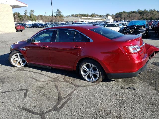 1FAHP2H89HG110090 - 2017 FORD TAURUS SEL RED photo 2