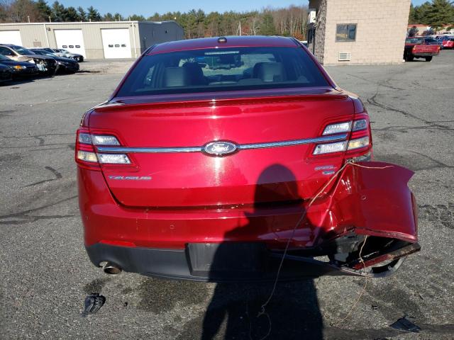 1FAHP2H89HG110090 - 2017 FORD TAURUS SEL RED photo 6