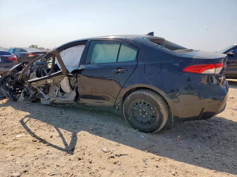 JTDEPMAE5NJ224739 - 2022 TOYOTA COROLLA LE შავი ფოტო 2