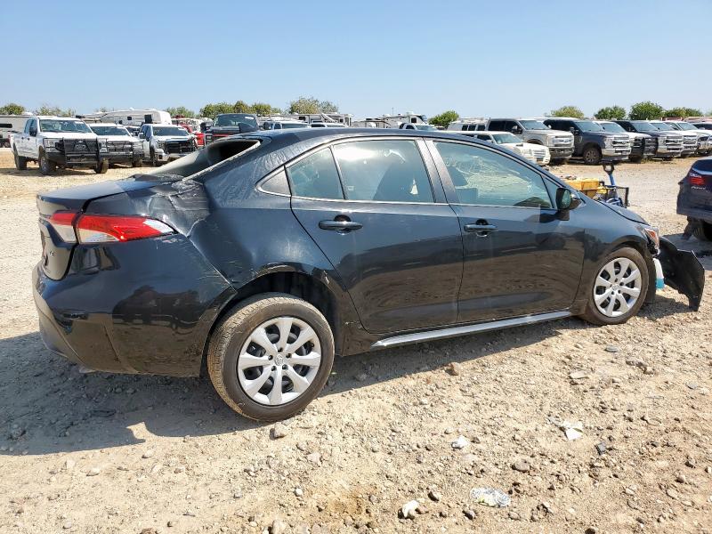 JTDEPMAE5NJ224739 - 2022 TOYOTA COROLLA LE შავი ფოტო 3