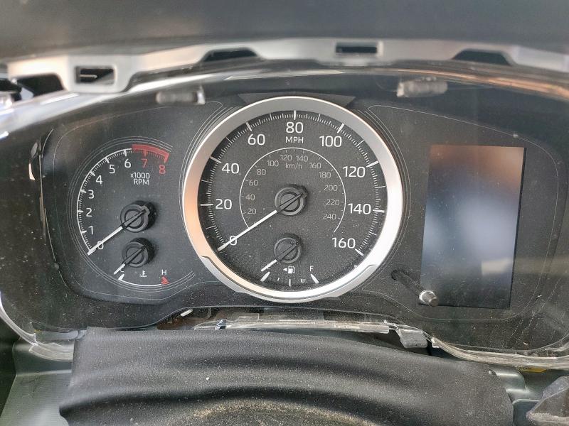 JTDEPMAE5NJ224739 - 2022 TOYOTA COROLLA LE შავი ფოტო 9