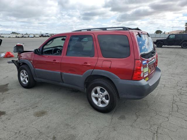4F2YZ02Z66KM13896 - 2006 MAZDA TRIBUTE I BURGUNDY photo 2