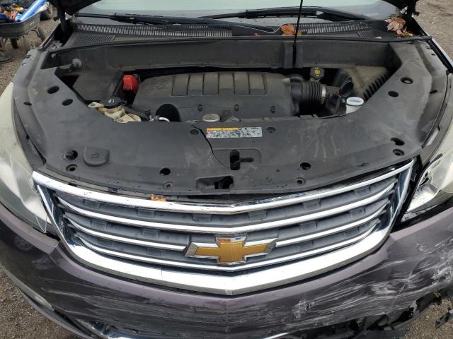 1GNKVGKDXGJ100119 - 2016 CHEVROLET TRAVERSE LT MAROON photo 12