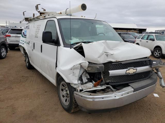 1GCSHAF42E1203846 - 2014 CHEVROLET EXPRESS G1 WHITE photo 4