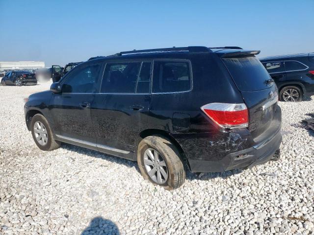 5TDBK3EH8DS216538 - 2013 TOYOTA HIGHLANDER BASE Черный фото 2