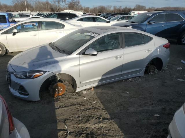 KMHD04LB1JU509638 - 2018 HYUNDAI ELANTRA SPORT SILVER photo 1