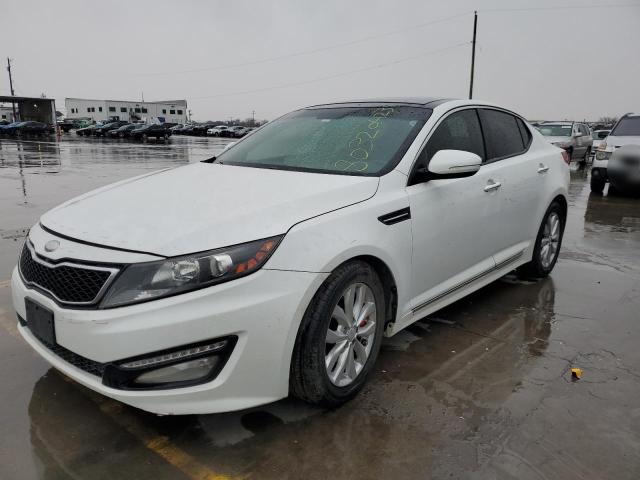 5XXGR4A68DG093854 - 2013 KIA OPTIMA SX WHITE photo 1