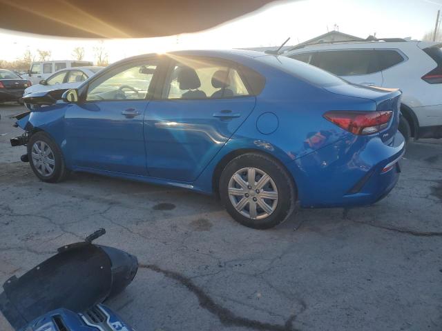 3KPA24AD3PE587688 - 2023 KIA RIO LX BLUE photo 2