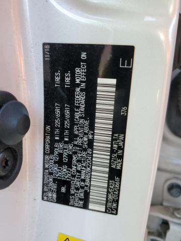 JTJBARBZ8K2204149 - 2019 LEXUS NX 300 BASE თეთრი ფოტო 13