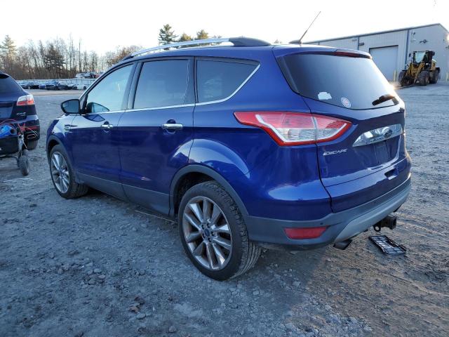 1FMCU9G93EUC03664 - 2014 FORD ESCAPE SE BLUE photo 2