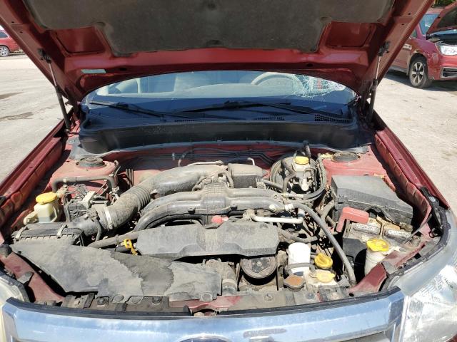 JF2SHAGC7BH712888 - 2011 SUBARU FORESTER TOURING Բորդո լուսանկար 12