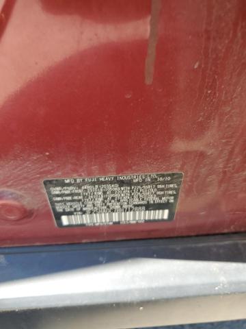 JF2SHAGC7BH712888 - 2011 SUBARU FORESTER TOURING Բորդո լուսանկար 13