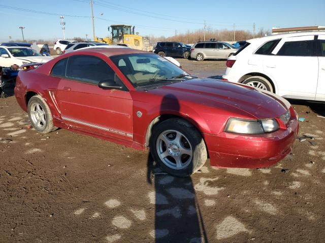 1FAFP40624F242413 - 2004 FORD MUSTANG RED photo 4