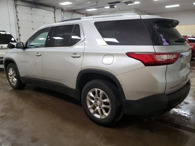 1GNEVGKW8JJ180834 - 2018 CHEVROLET TRAVERSE LT 银色 照片 2