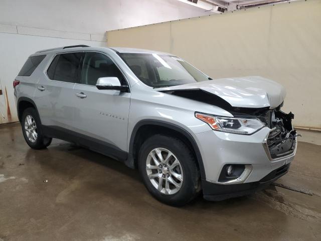 1GNEVGKW8JJ180834 - 2018 CHEVROLET TRAVERSE LT 银色 照片 4