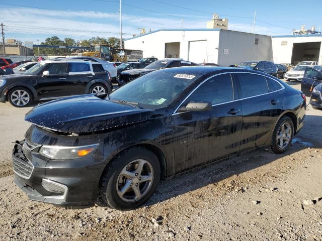 1G1ZB5ST7HF275291 - 2017 CHEVROLET MALIBU LS BLACK photo 1