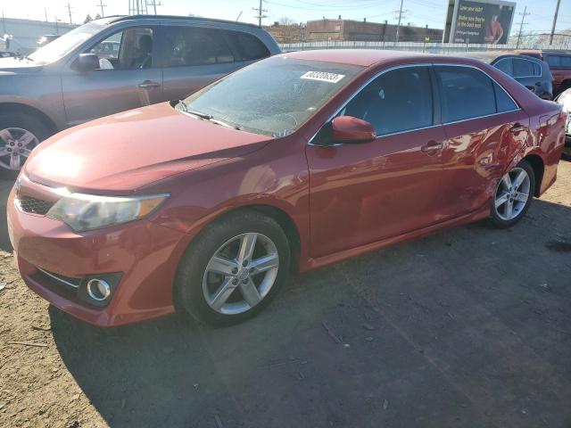 4T1BF1FK0EU788084 - 2014 TOYOTA CAMRY L RED photo 1