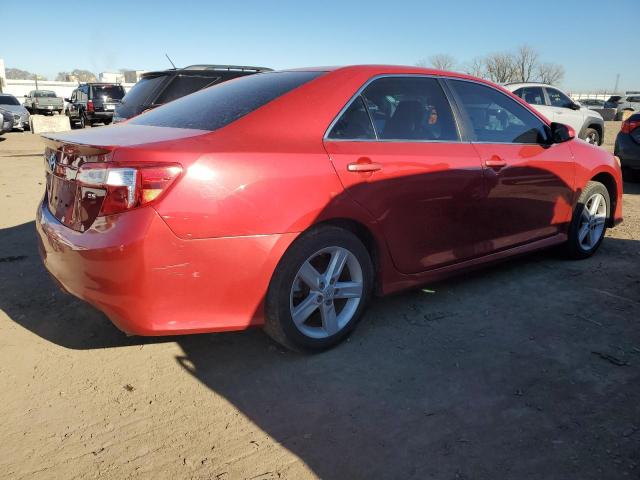 4T1BF1FK0EU788084 - 2014 TOYOTA CAMRY L RED photo 3