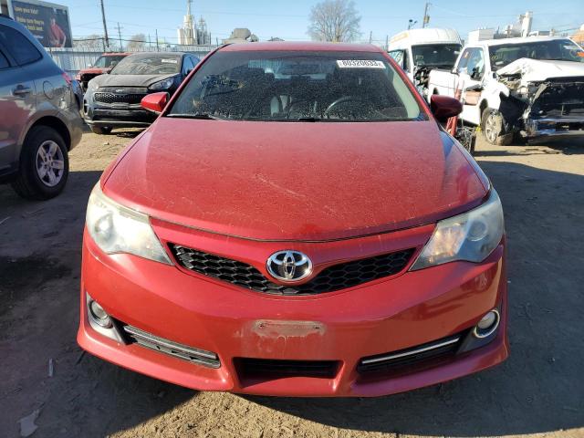 4T1BF1FK0EU788084 - 2014 TOYOTA CAMRY L RED photo 5