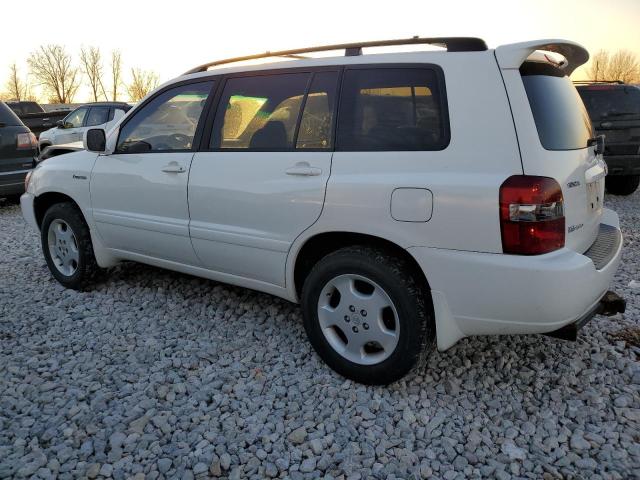 JTEEP21A340016666 - 2004 TOYOTA HIGHLANDER WHITE photo 2