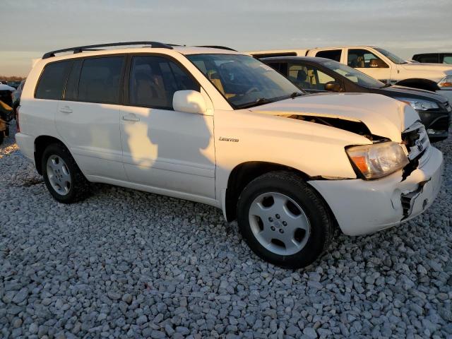 JTEEP21A340016666 - 2004 TOYOTA HIGHLANDER WHITE photo 4