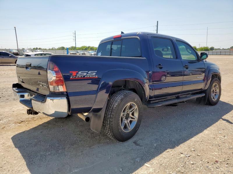 5TFJU4GN8CX021210 - 2012 TOYOTA TACOMA DOUBLE CAB PRERUNNER BLUE photo 3