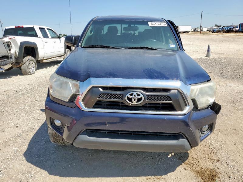 5TFJU4GN8CX021210 - 2012 TOYOTA TACOMA DOUBLE CAB PRERUNNER BLUE photo 5