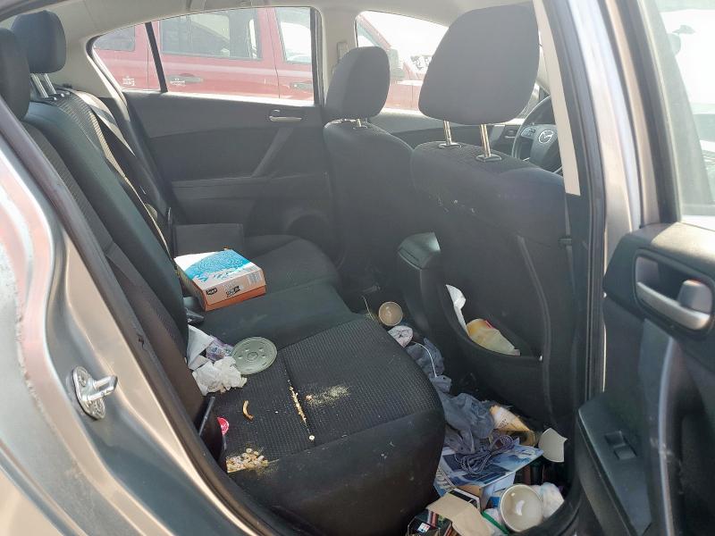 JM1BL1TF0D1844562 - 2013 MAZDA 3 I SILVER photo 10