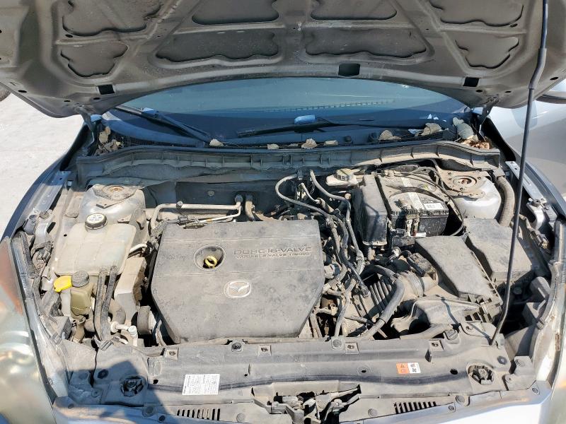 JM1BL1TF0D1844562 - 2013 MAZDA 3 I SILVER photo 11