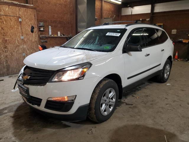 1GNKVFKD9HJ293293 - 2017 CHEVROLET TRAVERSE LS WHITE photo 1