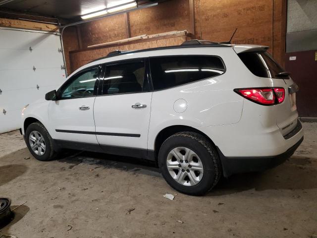 1GNKVFKD9HJ293293 - 2017 CHEVROLET TRAVERSE LS WHITE photo 2