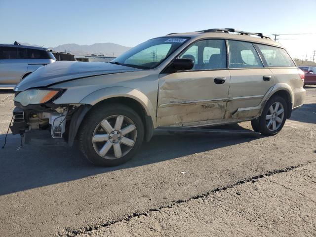 4S4BP61C287351393 - 2008 SUBARU OUTBACK 2.5I TAN photo 1