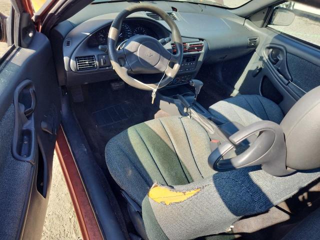 1G1JC12F247141211 - 2004 CHEVROLET CAVALIER ORANGE photo 8