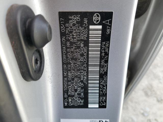 JTNKARJE4HJ544085 - 2017 TOYOTA COROLLA IM SILVER photo 12