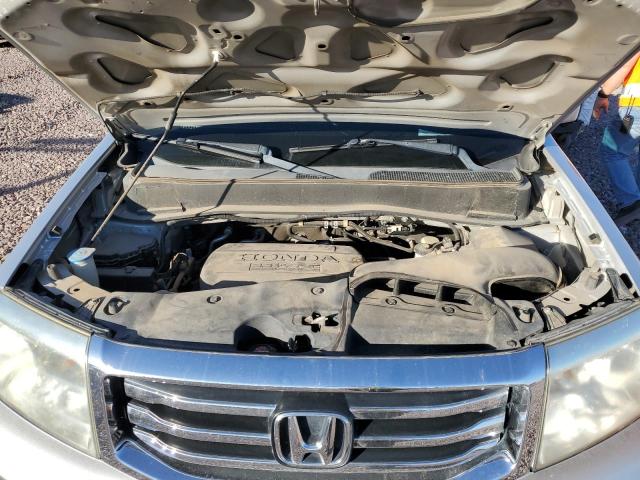 5FNYF3H56CB034436 - 2012 HONDA PILOT EXL SILVER photo 12