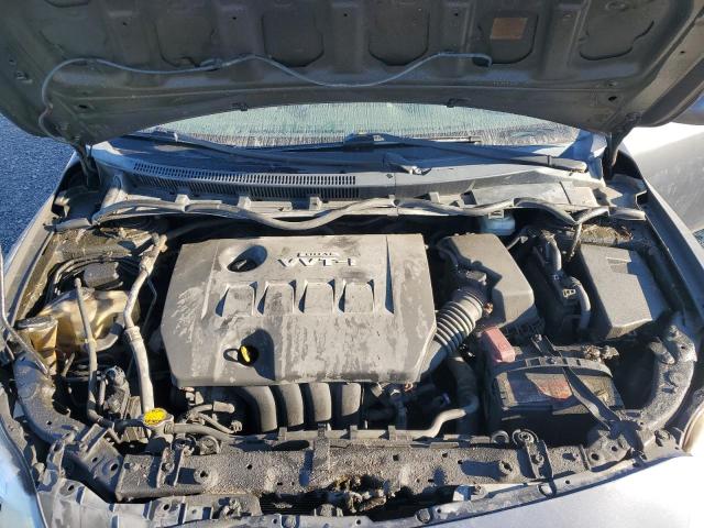 2T1BU4EE8AC390135 - 2010 TOYOTA COROLLA BASE Grau Foto 11