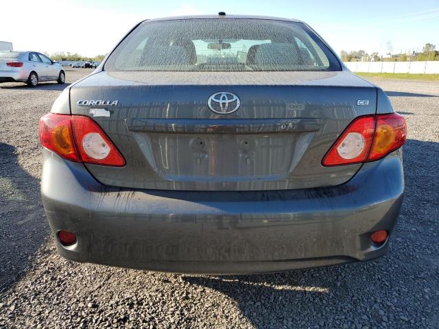 2T1BU4EE8AC390135 - 2010 TOYOTA COROLLA BASE Grau Foto 6