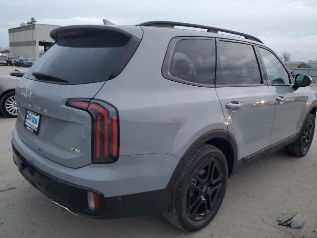 5XYP5DGC5RG463380 - 2024 KIA TELLURIDE SX SILVER photo 3